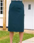 Farley Pure Shetland Wool Tweed Straight Skirt